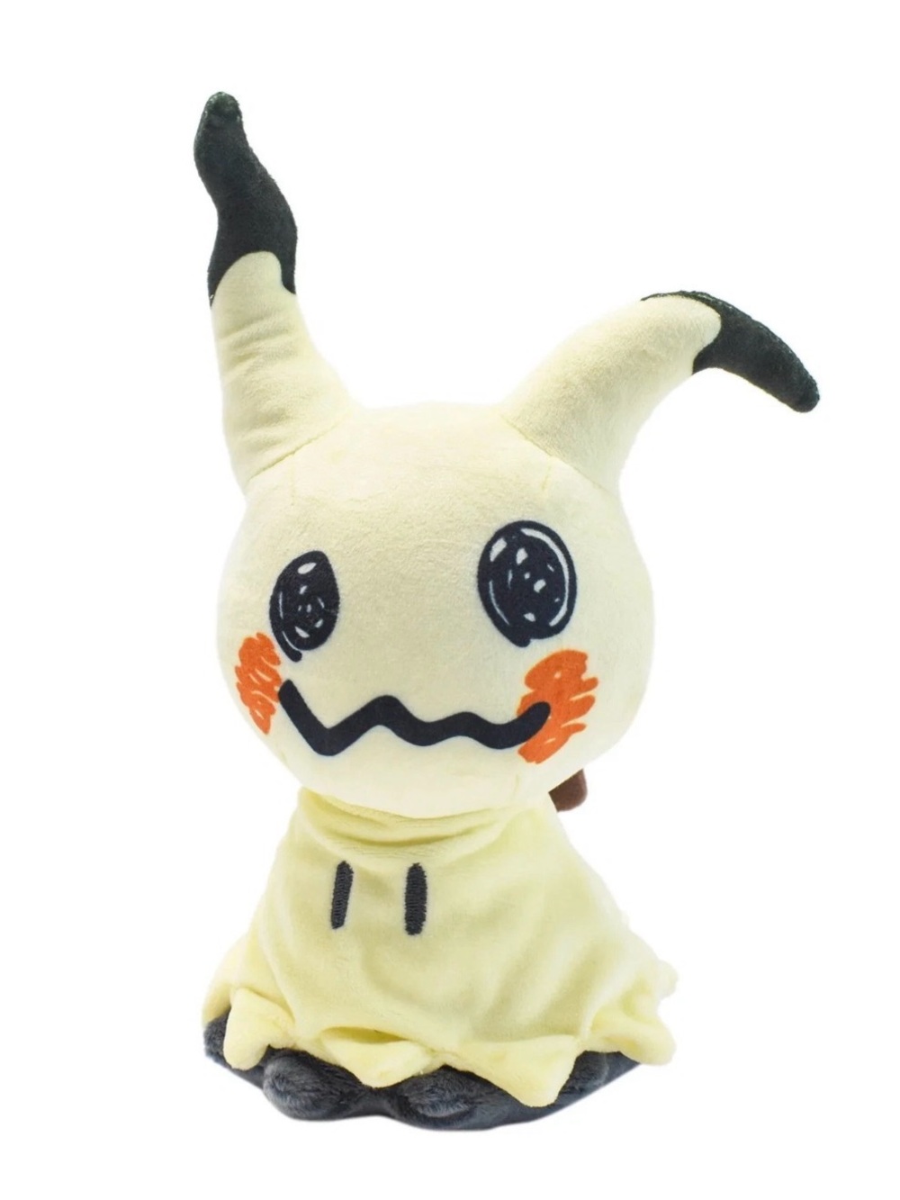 Yellow Mimikyu-Inspired Plush Toy for Kids - Soft Character Doll